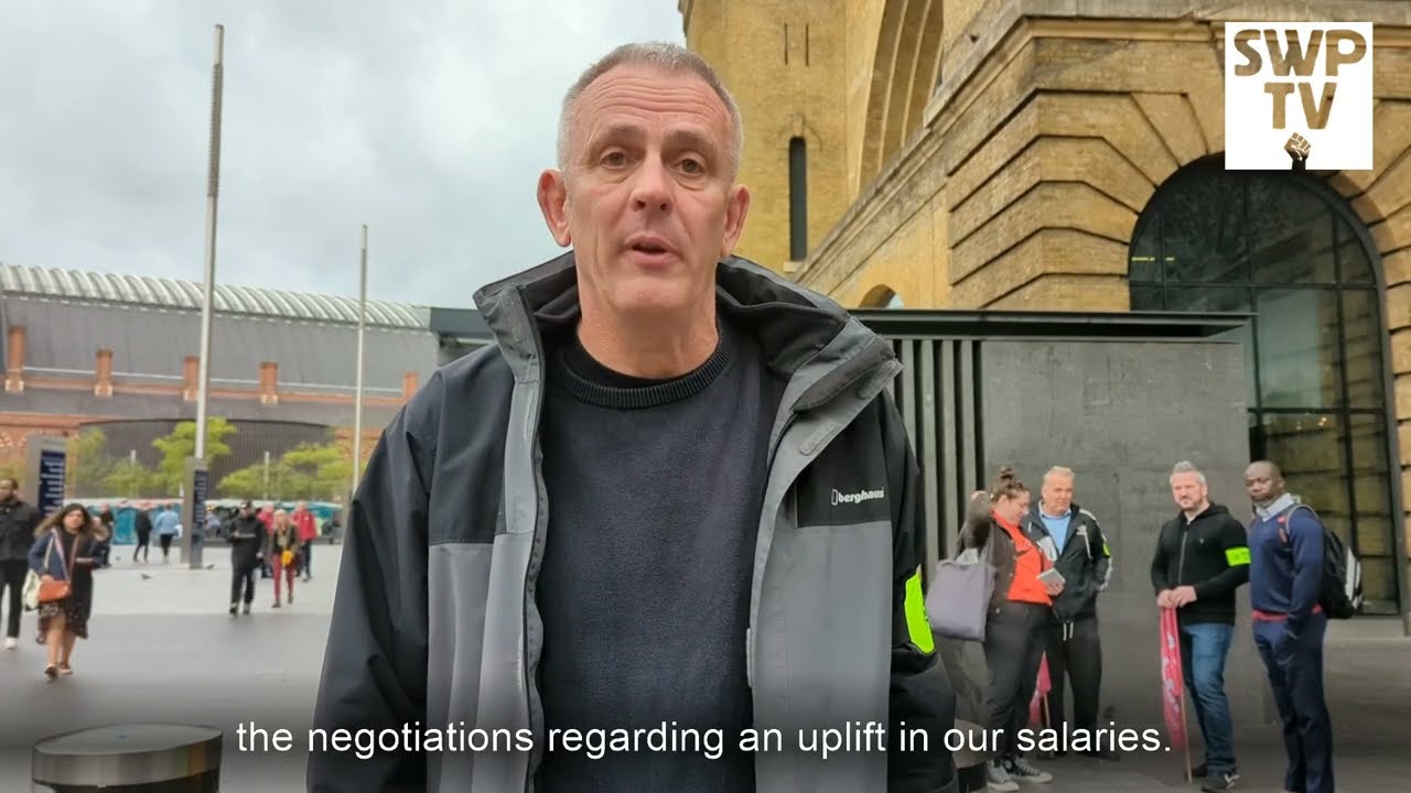 Solidarity boosts striking train drivers