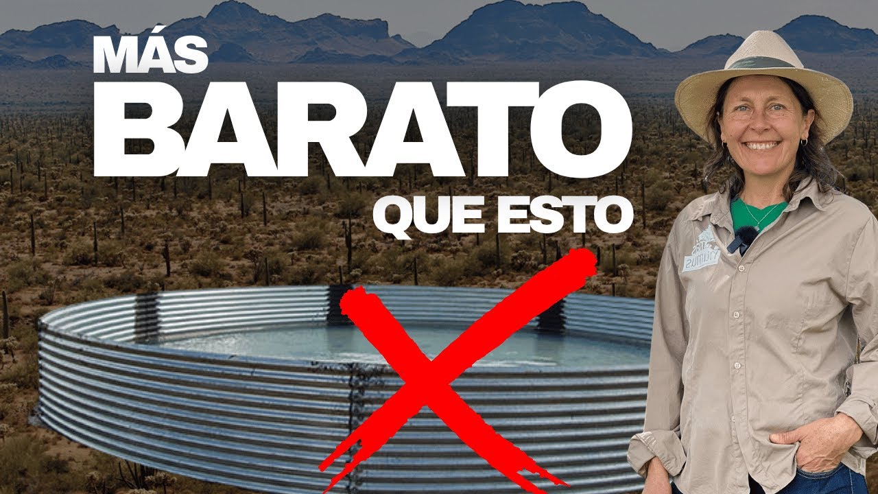 La forma más barata de almacenar el agua