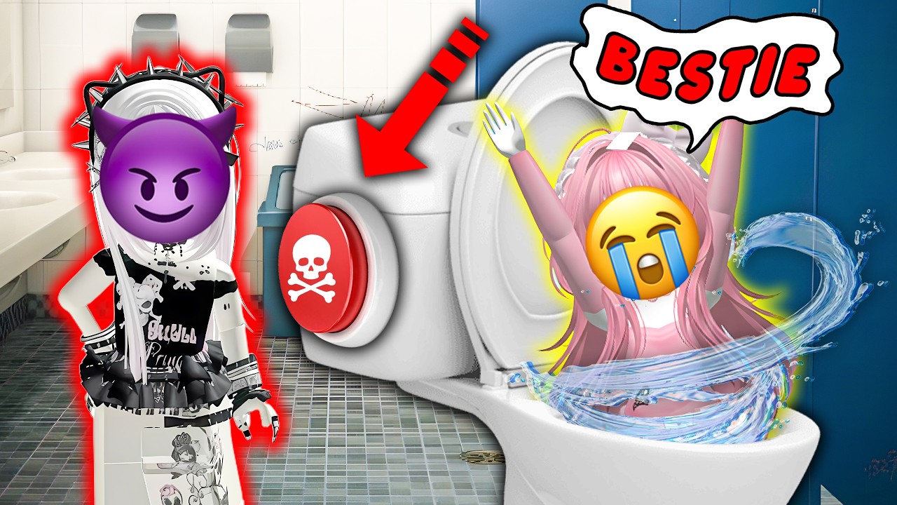 👿 MY FAKE BESTIE TRIED TO ERASE ME 😭 #roblox #robloxstory