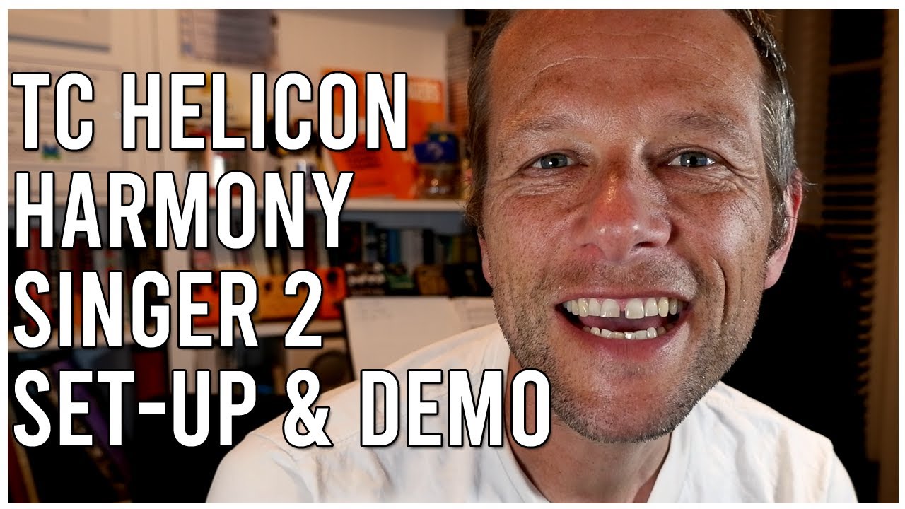 Демонстрация педали TC Helicon Harmony Singer 2: фортепиано