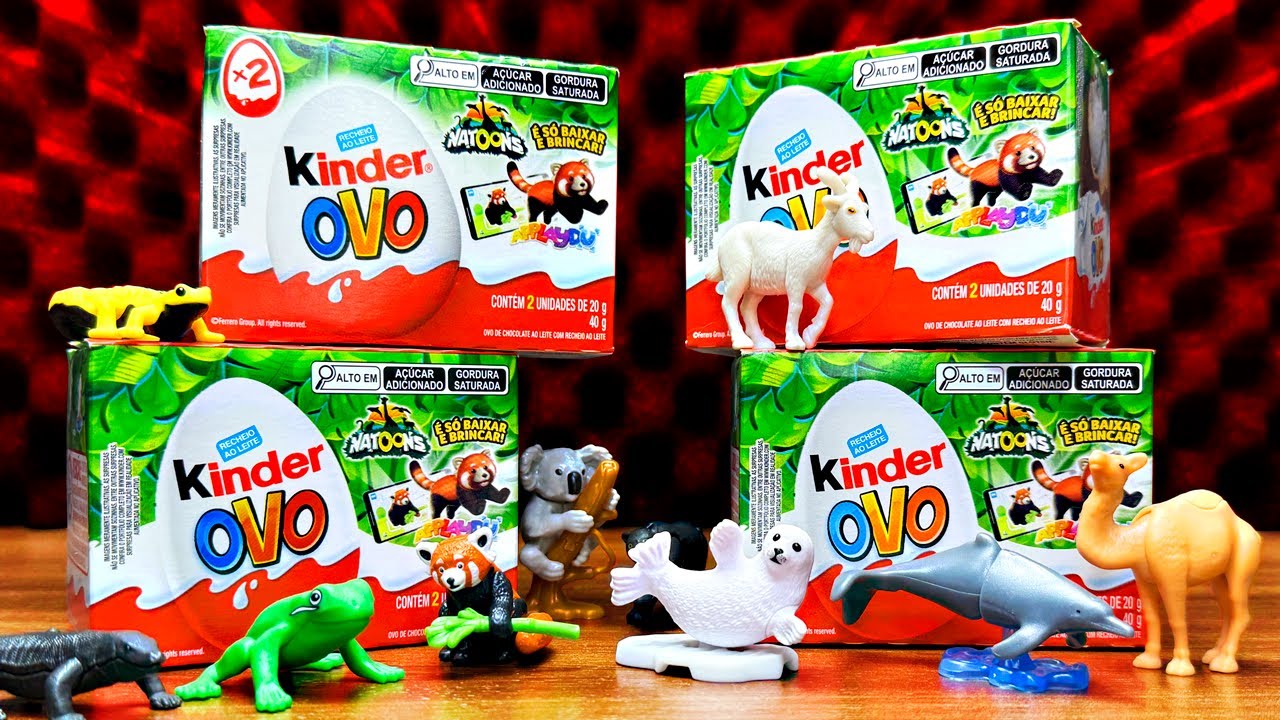 FINALMENTE ENCONTREI A NOVA EDIÇÃO KINDER OVO NATOONS!