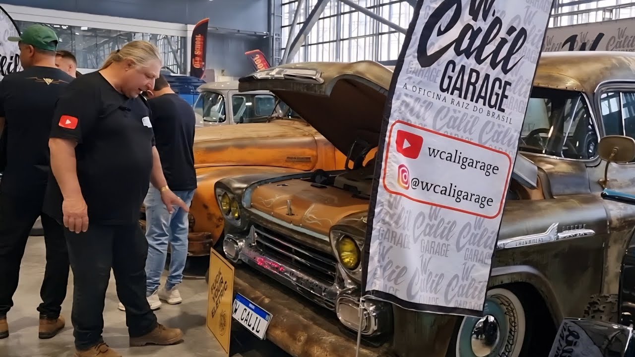 Essas máquinas da Wcalil Garage surpreenderam geral no SC Custom Show!