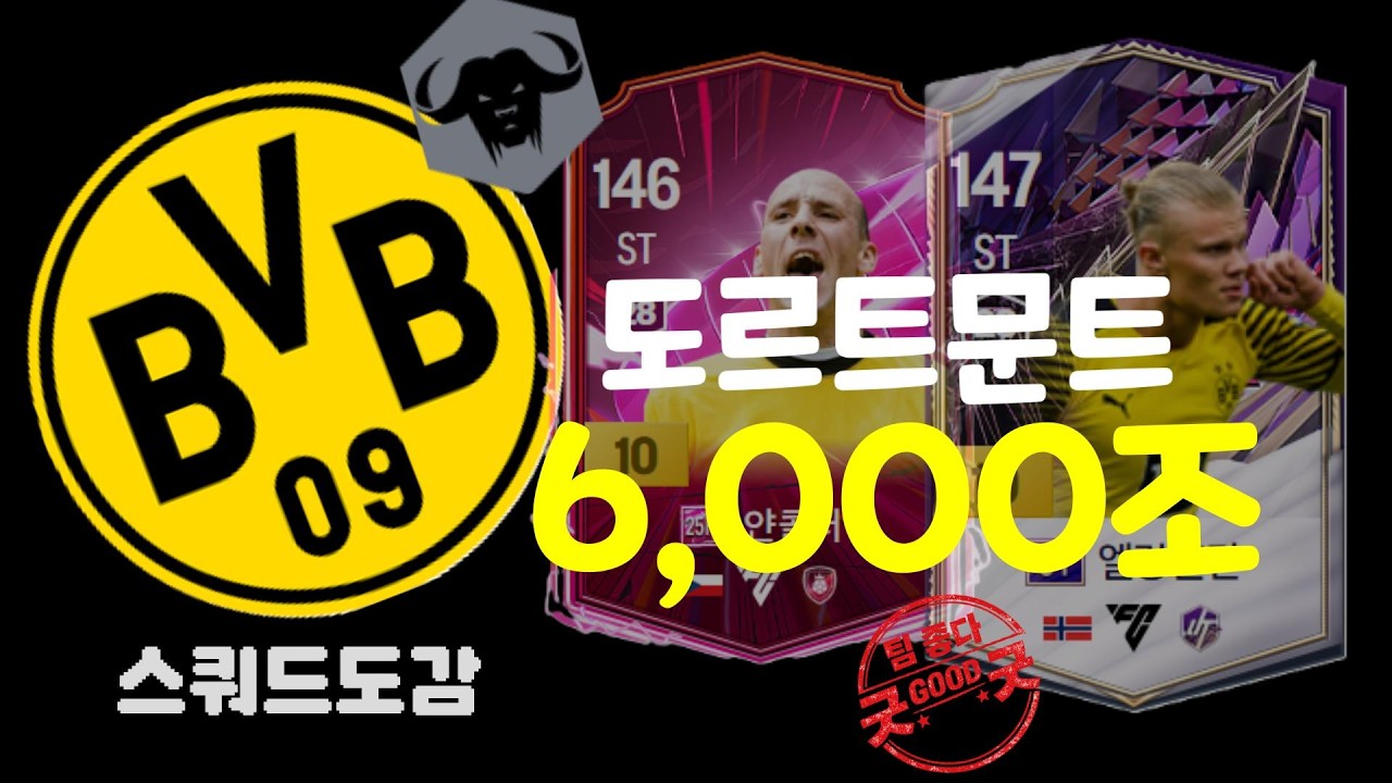 FC온라인 6,000조 도르트문트ㅣ스쿼드도감