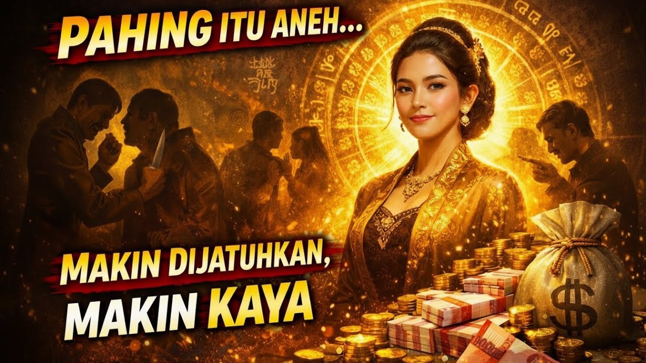 PAHING ITU ANEH, MAKIN DIJATUHKAN MALAH MAKIN KAYA‼️