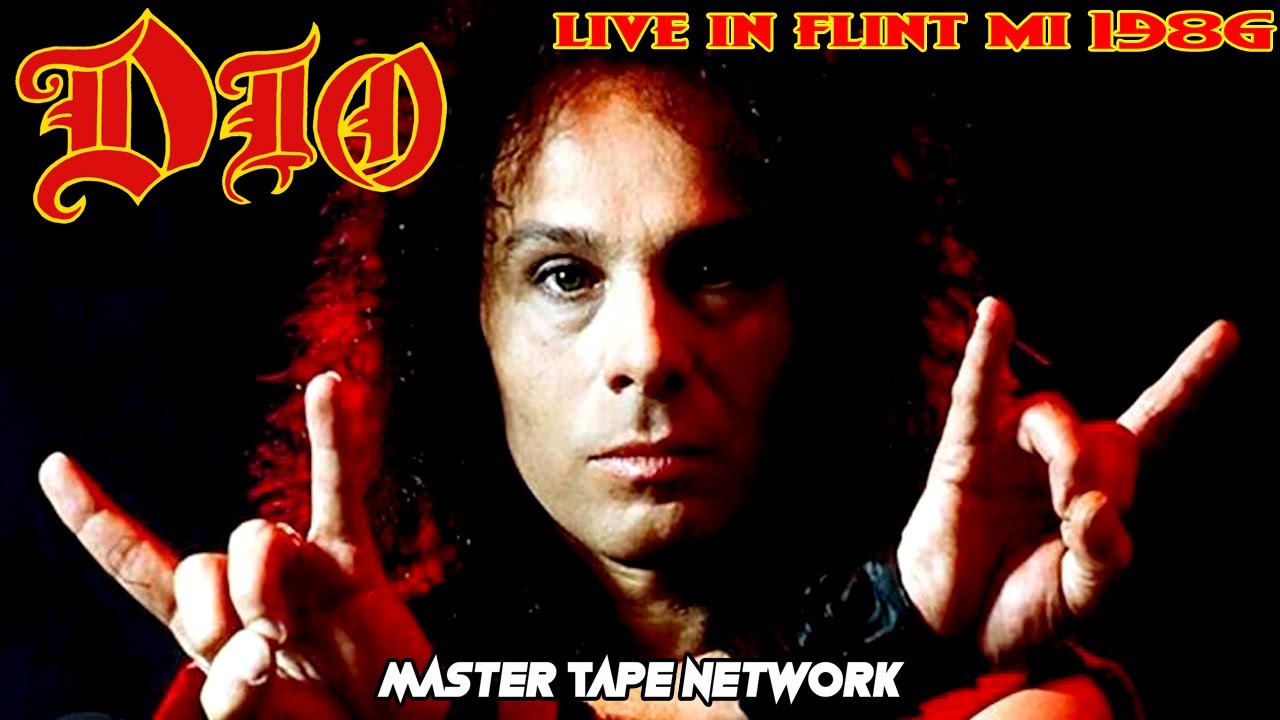 Dio Live in Flint MI June 6, 1986 Rare Audience shot show Remastered