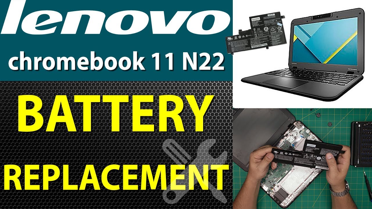 How to Replace Battery for Lenovo Chromebook 11 N22 - Step-by-Step Guide🔋