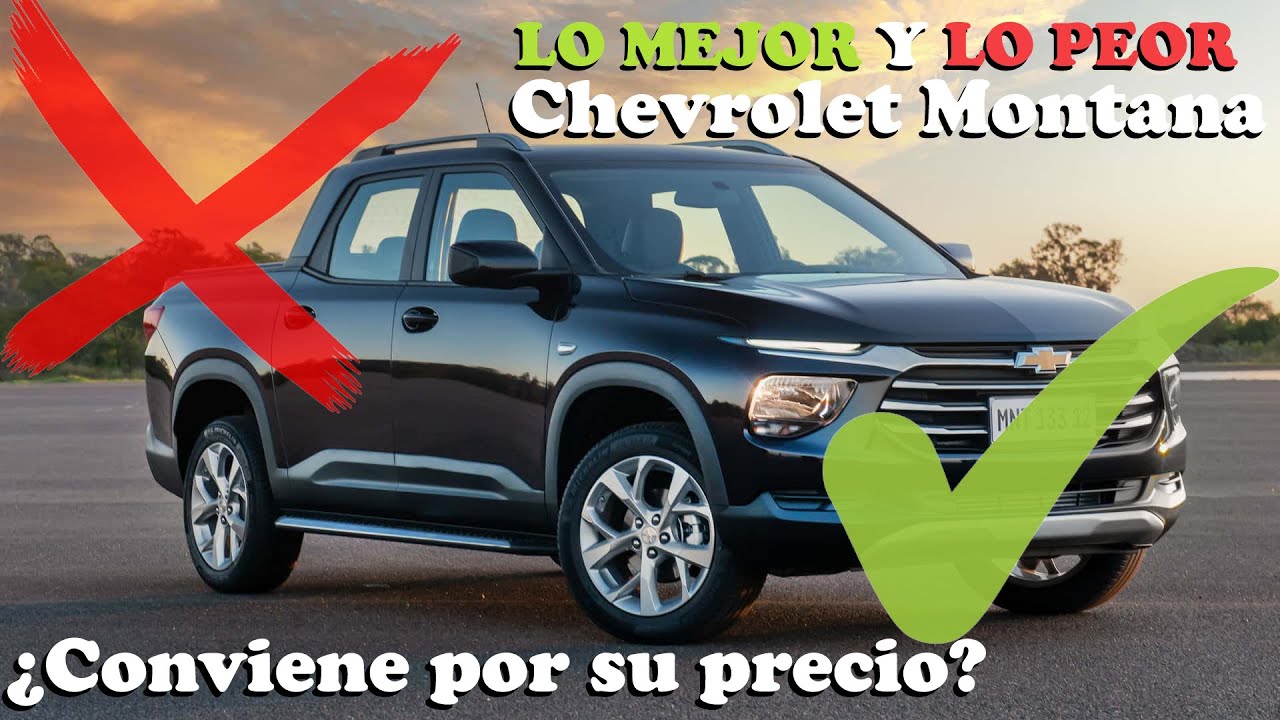 Chevrolet Montana 2023 | LO MEJOR Y LO PEOR | precios, versiones, equipamiento, motor y competencia