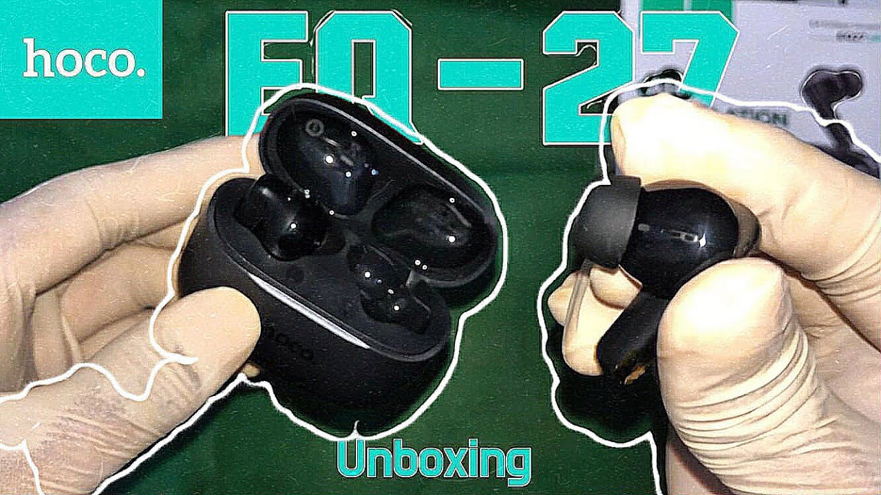Hoco EQ27 UNBOXING🔥| Ai Earbuds 