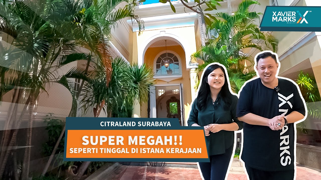 Istana Bergaya American Modern Classic, super mewah di Bukit Golf Citraland Surabaya