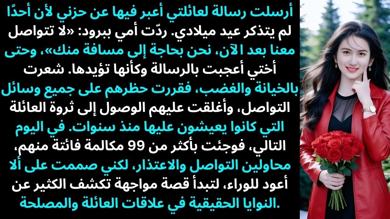 العنوان: والداي قطعاني في عيد ميلادي حتى رأوا حسابي البنكي