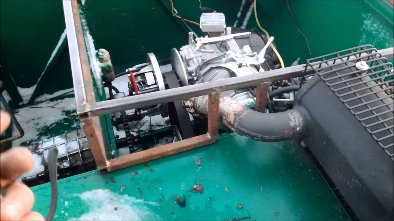 обзор мини болотохода. homemade all-terrain vehicle review