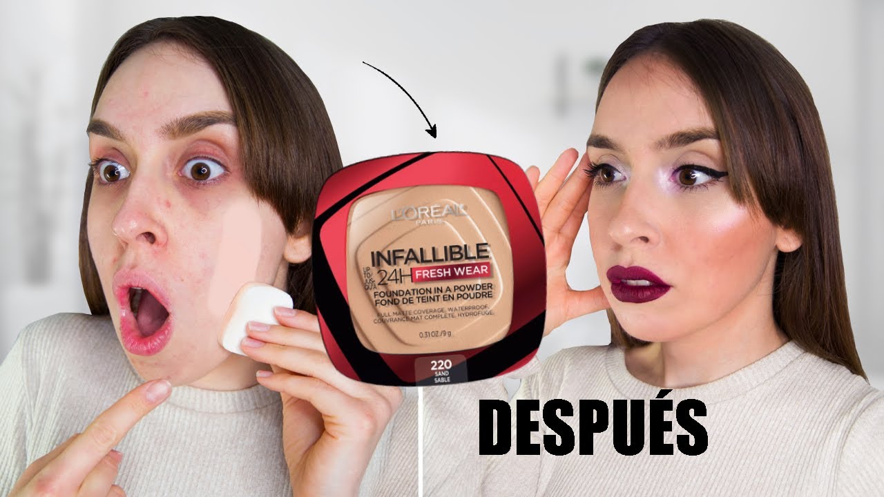 NUEVA BASE LOREAL INFALIBLE 24H FRESH WEAR | ¿MATE TODO EL DIA? ¿24 HR?