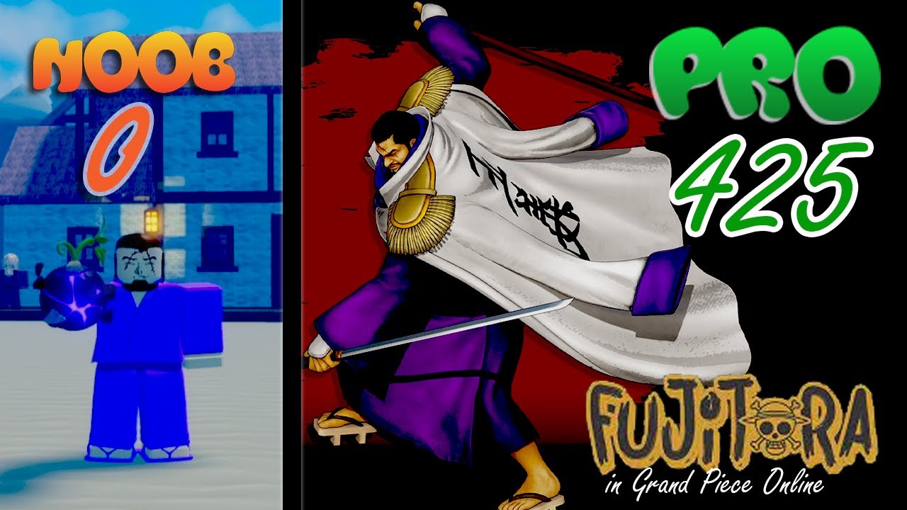 Starting Over with Zushi as Fujitora in GPO | Noob to Pro Level 0 to Max 425 Grand piece online