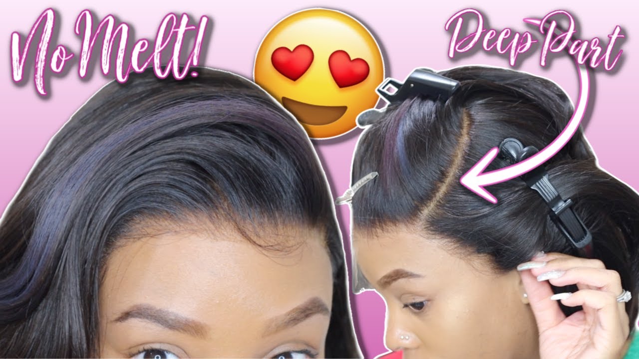 *GLUELESS* 13x6 Swiss Lace Wig | INSTANT Peek-a-boo Color + Style | ft. Hairvivi