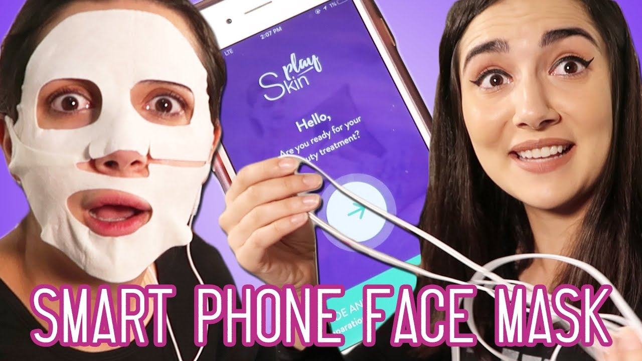 I Tried A Face Mask Controlled By My Phone