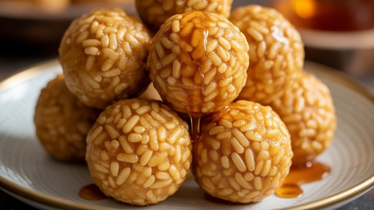मकर संक्रांति स्पेशल मुरमुरे गुड़ के लड्डू ! मकर संक्रांति स्पेशल लाई के लड्डू ! Makar Sankranti