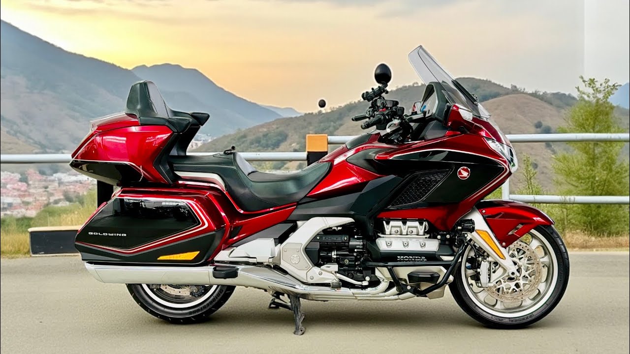 Honda Goldwing 1800 DCT รุ่นTop สีดำแดง ปี18 มีAirbag