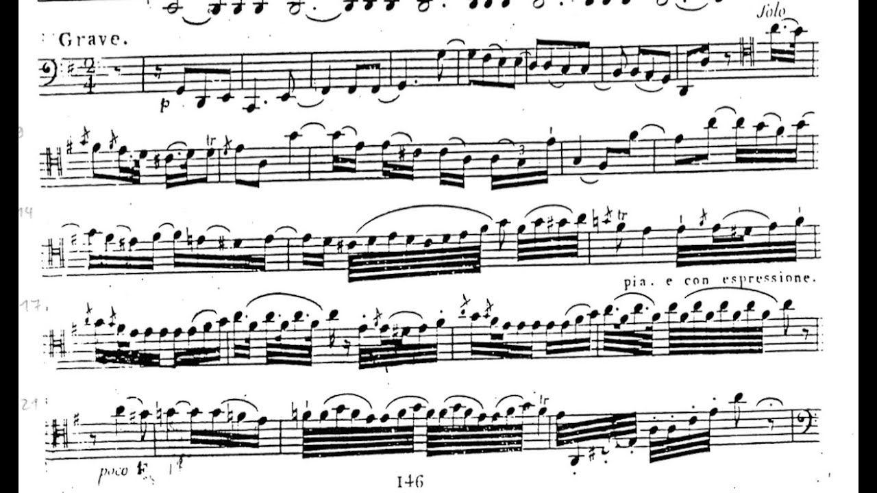 Boccherini Cello Quintet Op. 28 No. 4 in C Major G. 310 - 3. Grave