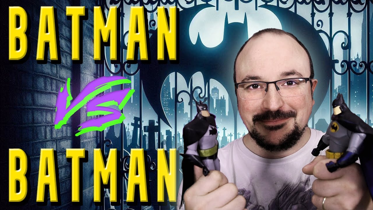 FIGURAS Batman The Animated series VS The New Batman Adventures #unboxing #mcfarlanetoys