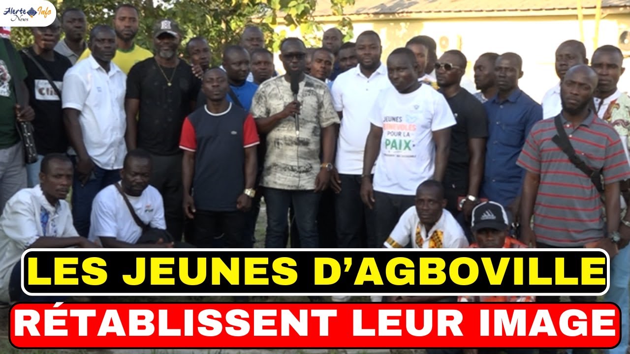 Manifestation &agrave; Agboville: Les jeunes appellent les forces de l'ordre &agrave; collaborer pour la paix