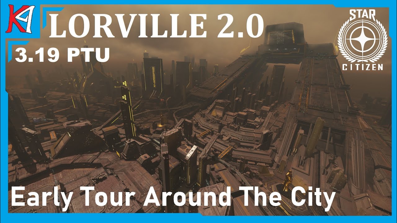 Explore & Tour Around Lorville 2.0 | Star Citizen