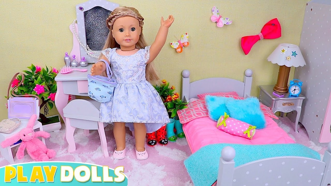 AG Doll New Glam Dress! | PLAY DOLLS creative ideas