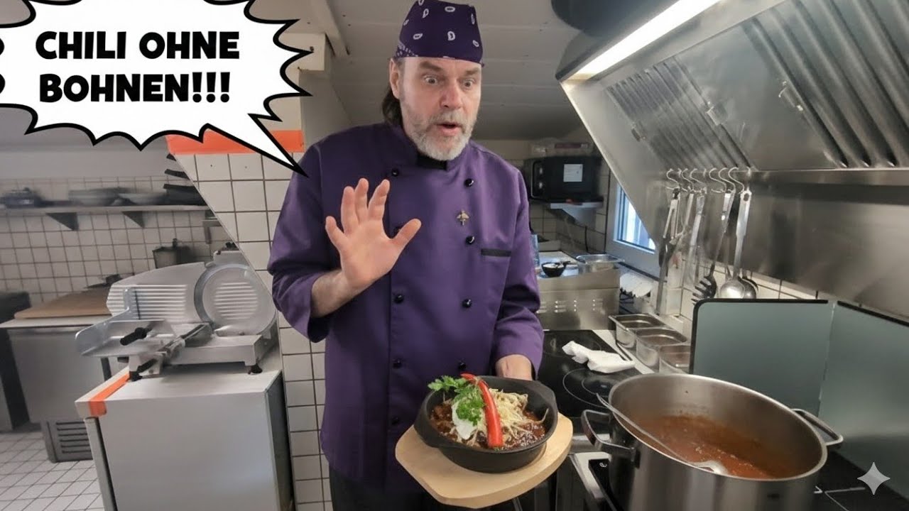 TEXAS RED CHILI 🌶️🥩 Original Chili Rezept OHNE Bohnen, kein Mais & keine Tomaten?! | Herbi's Kitchen