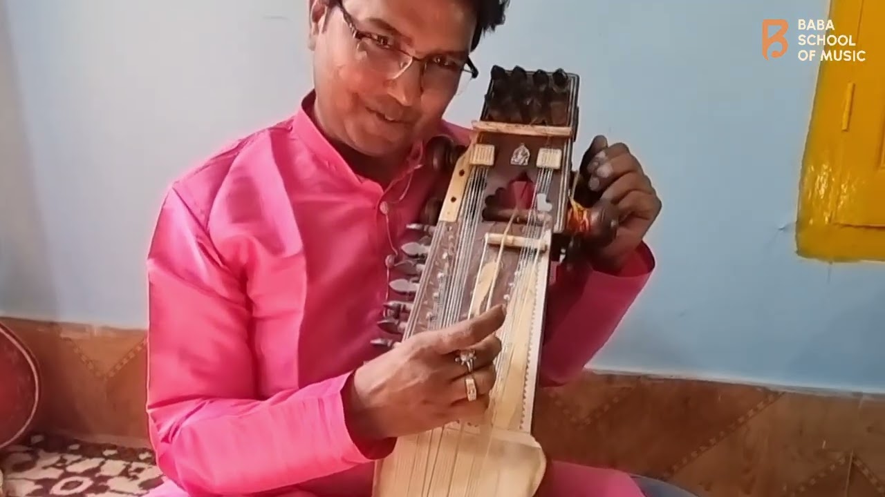 Sarangi || How to play in A Scale (Female Scale ||Learn Sarangi ||  Baba The School of Music ||