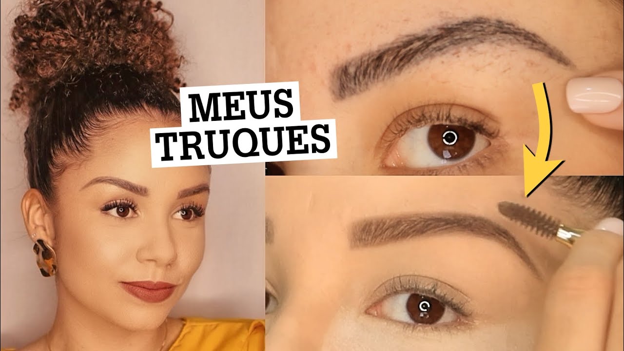 COMO EU FAÇO MINHA SOBRANCELHA (UPDATE)! ✨