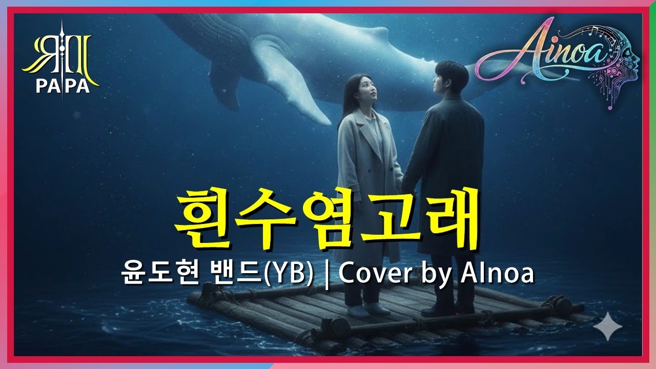 흰수염고래 - 윤도현 밴드(YB) | Cover by AInoa (가사/Lyrics) | High Quality Audio