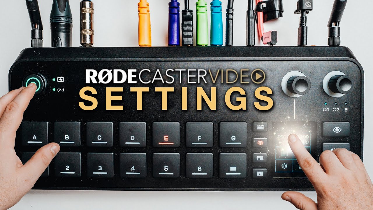 RODECaster Video UNLOCKED (FULL MENU WALKTHROUGH)