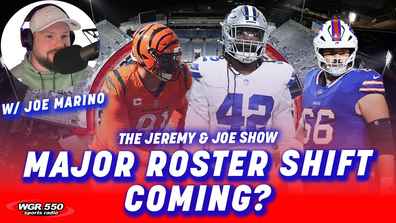 Joe Marino on Bills Roster Turnover, O-Line Decisions & More! | The Jeremy and Joe Show