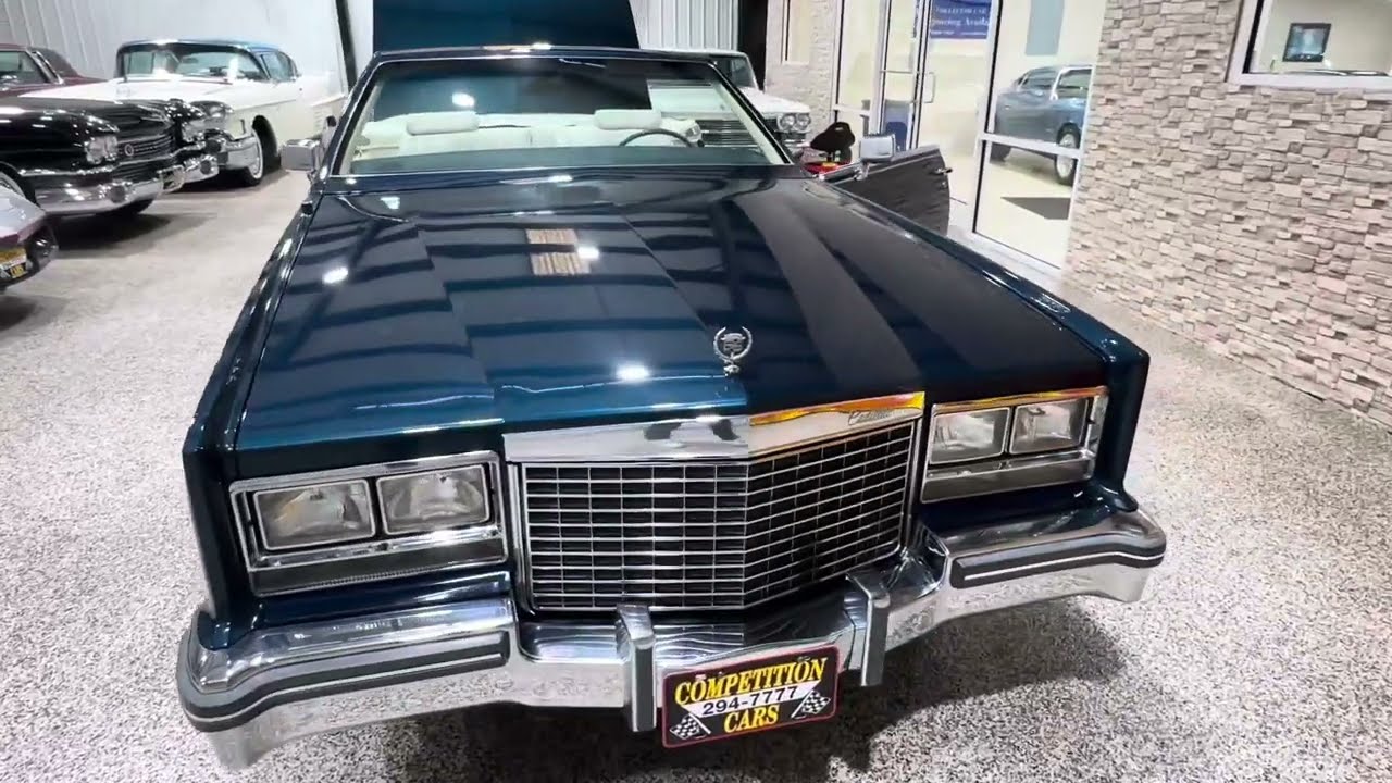 1979 Custom Coach Built Cadillac Eldorado St Moritz! ONLY 3,100 Miles! STUNNING Interior & Color!
