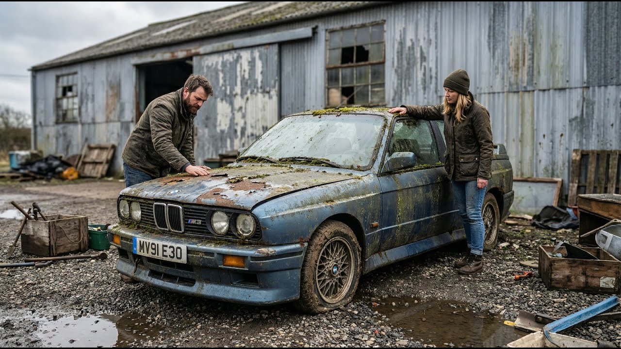 Asmr Car Restoration! Full Restoration of Blue BMW M3 E30 1991  from Total Disrepair to Looking New