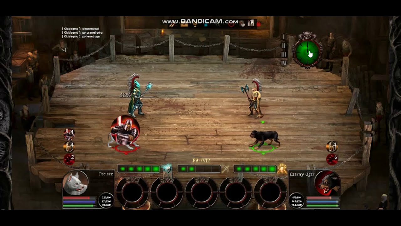 Taern Walki Pet&oacute;w#5 Czarny Ogar vs Biały(30lvl)#2
