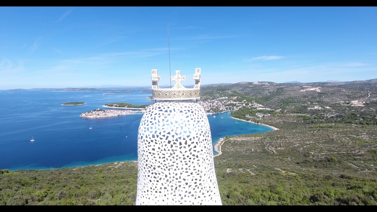Primosten by drone