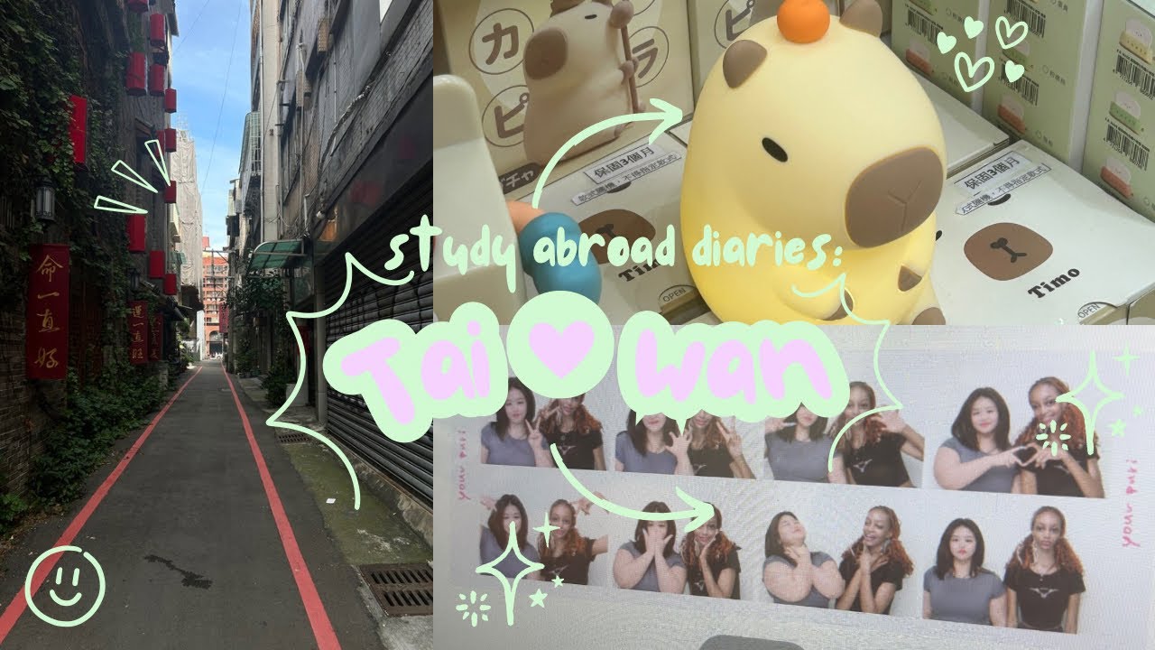 Study Abroad Diaries: first few days in Taiwan 🇹🇼 | Fae Nicole