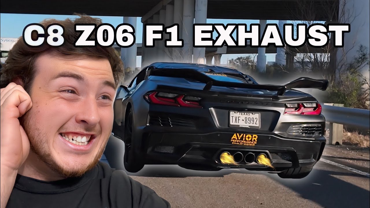 C8 Corvette Z06 &mdash; это новый Lamborghini SVJ! | Выхлопная система Avior Performance