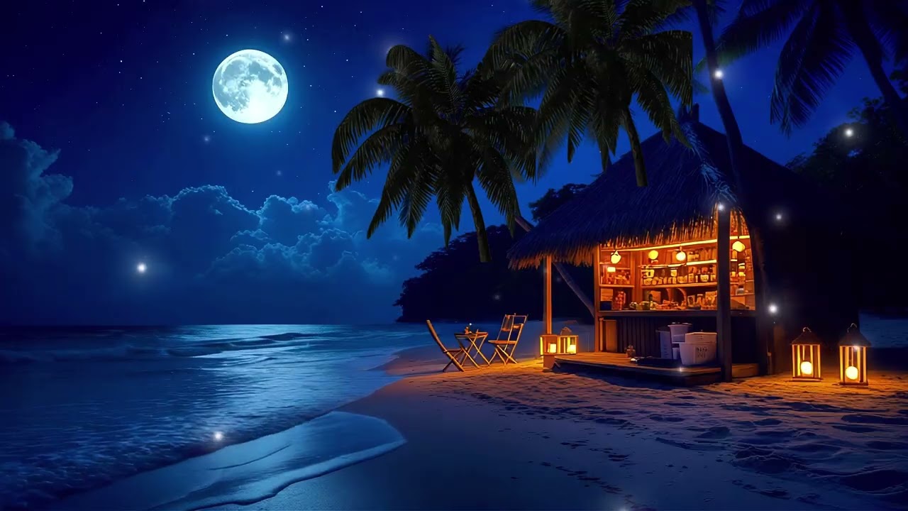 (No Ads) Best Fall Asleep Instantly • Insomnia Relief Therapy • Soothing Sleep Music With Night Sea