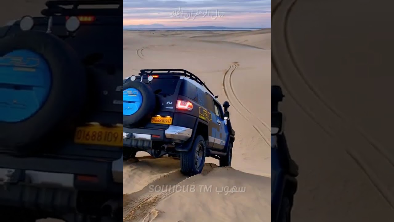 رمال الزعفران بولاية الجلفة أقرب منطقة كثبان رملية بالنسبة للشمال الجزائري