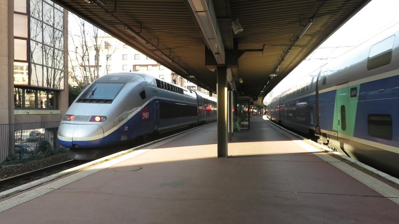 [Lyon Part-Dieu] TGV Duplex Dasye (croisement)