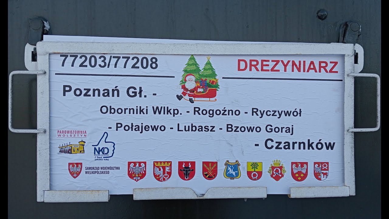 Poznań - Rogoźno ; Bzowo Goraj - Czarnków SU46-029 & DREZYNIARZ