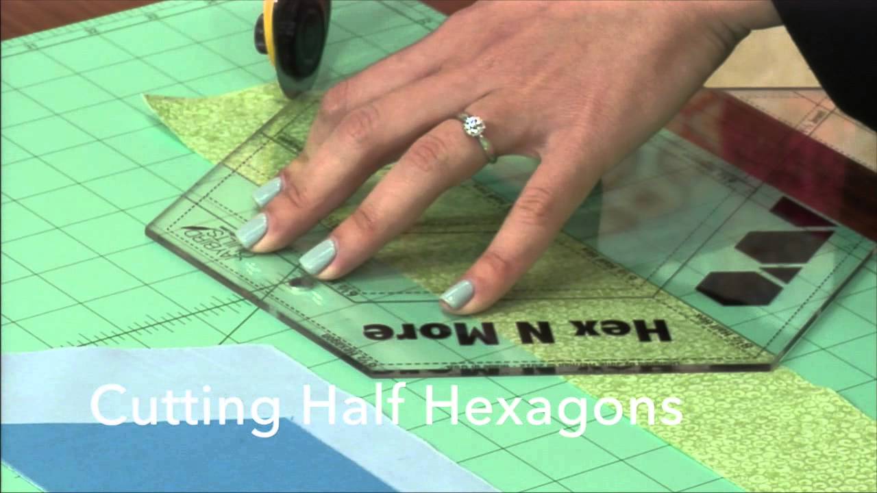 Jaybird Quilts Hex N More Ruler Tutorial by Julie Herman