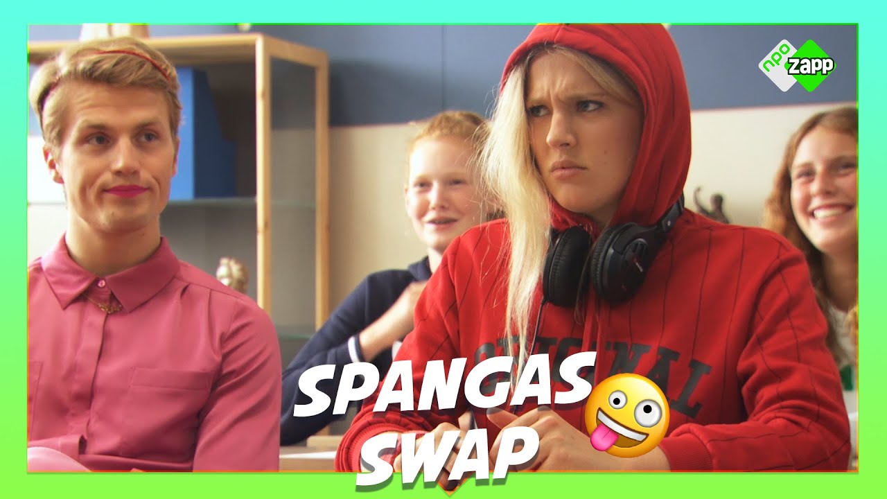 WIL JE ZOENEN? 😁 | SPANGAS SWAP #6 | Bruno Prent, Iris van Loen & Yeliz Dogan