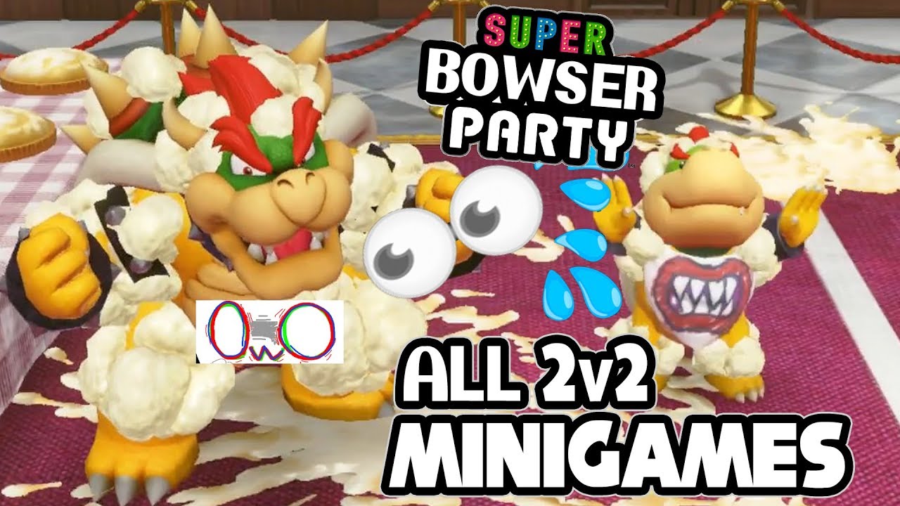 Super Mario Party All 2v2 Minigames [2P] (Except My Rival is Mario)