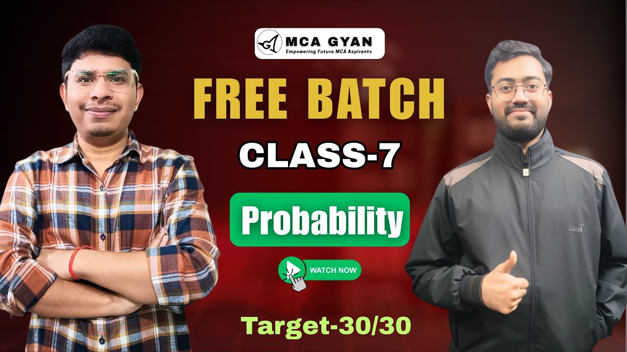 Probability Top MCQ Questions for MAH MCA CET 2026 | CET Maths Practice
