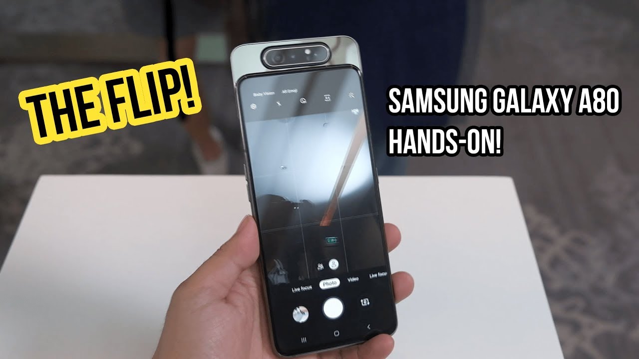 Samsung Galaxy A80 first look!