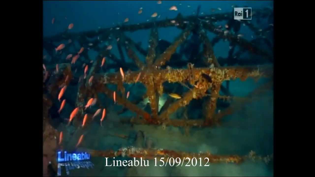Lineablu 2012 - Relitto Aereo ME 323 Gigant Ritrovato alla Maddalena