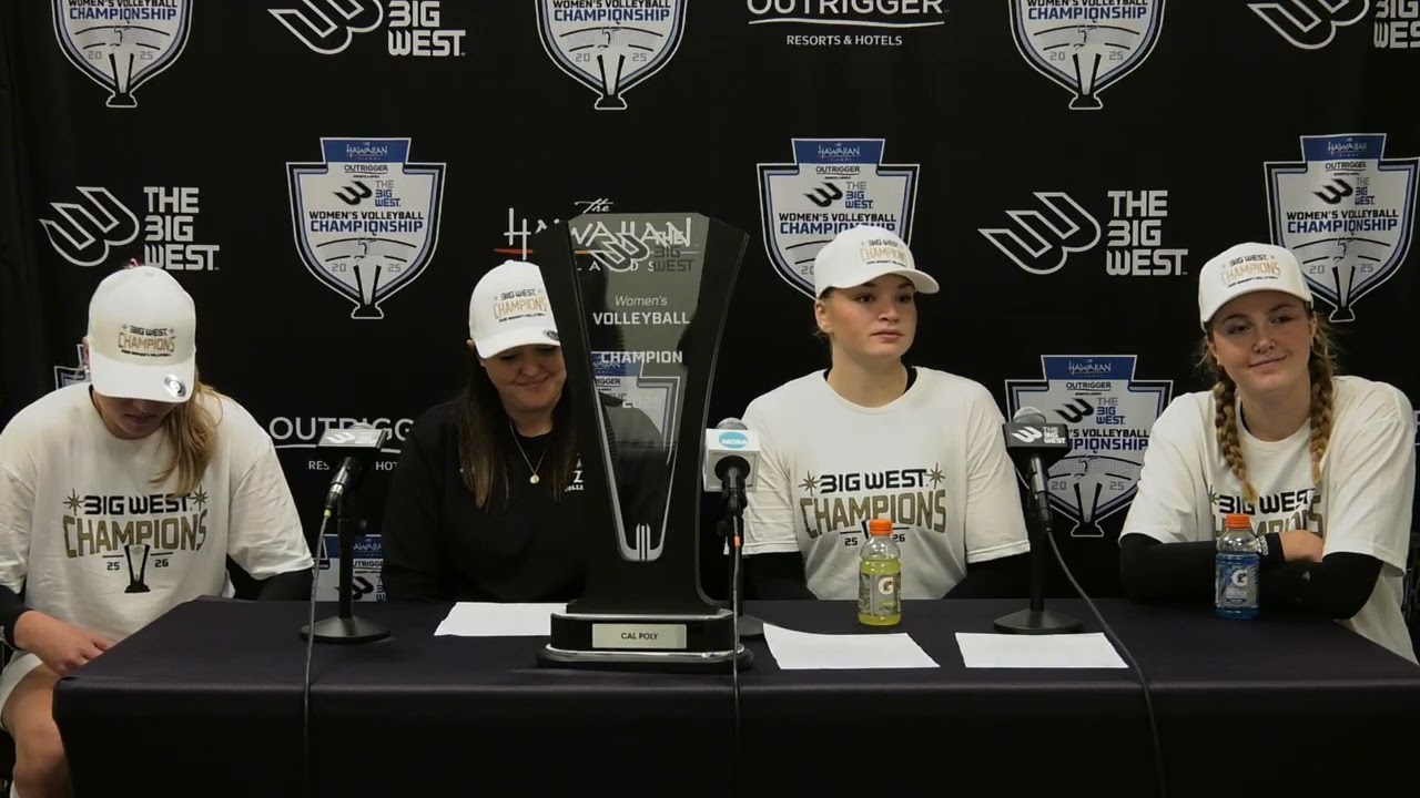 2025 Big West Women's Volleyball Championship Final - No. 2 seed Cal Poly
