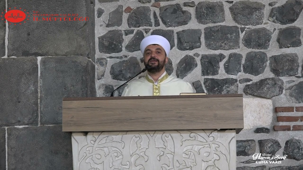 Diyarbakır il  Vaizi Abdülvahit Kızılkaya İman ve İstikamet Diyarbakır İl Müftülüğü